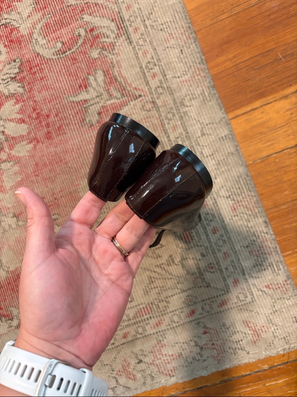 NWOT Madewell Greta Ballet Flat in Patent Leather (Dark Plum/9.5) - Picture 3 of 6